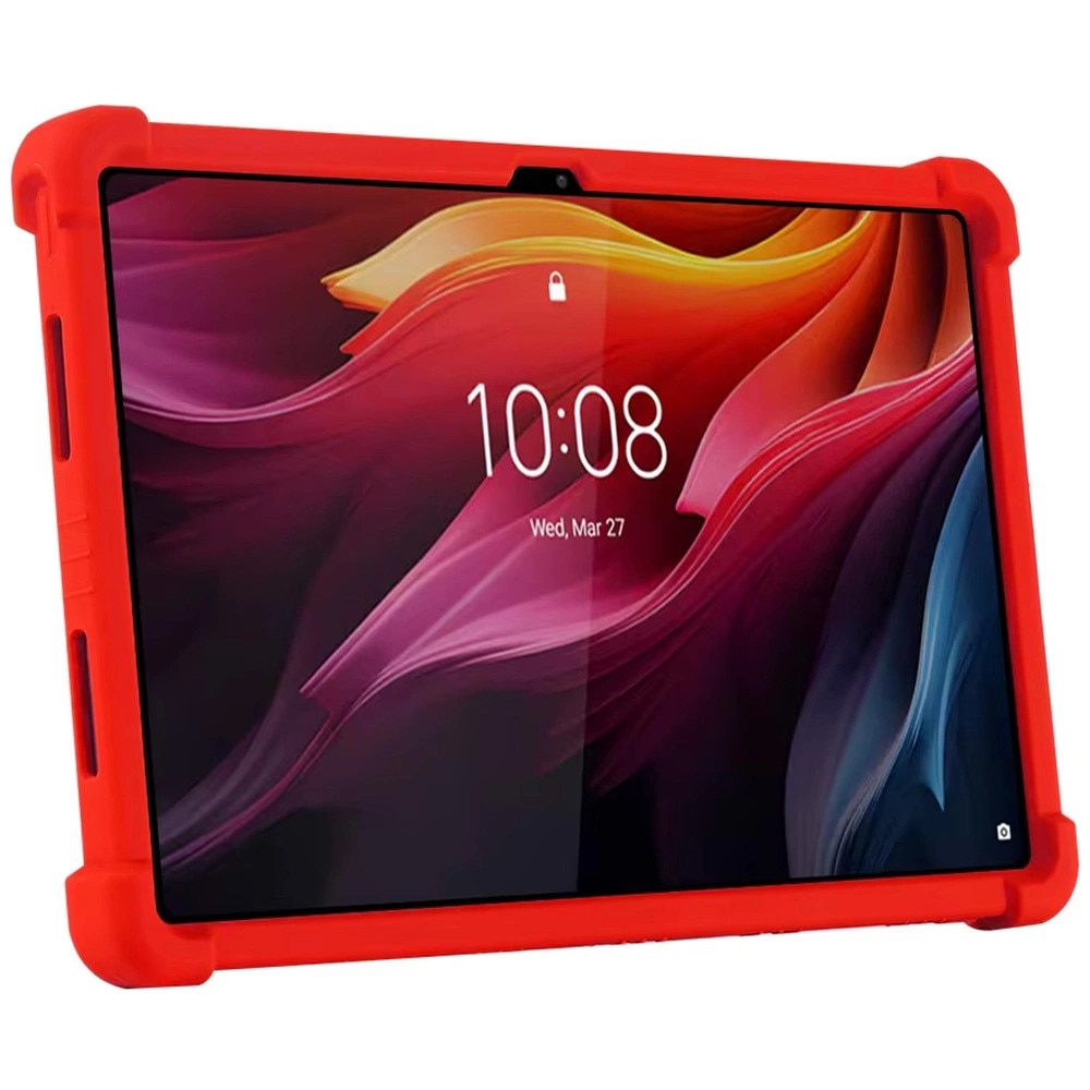 Husa tableta Strado compatibila cu Lenovo K11 Plus, rosie, 11.45"