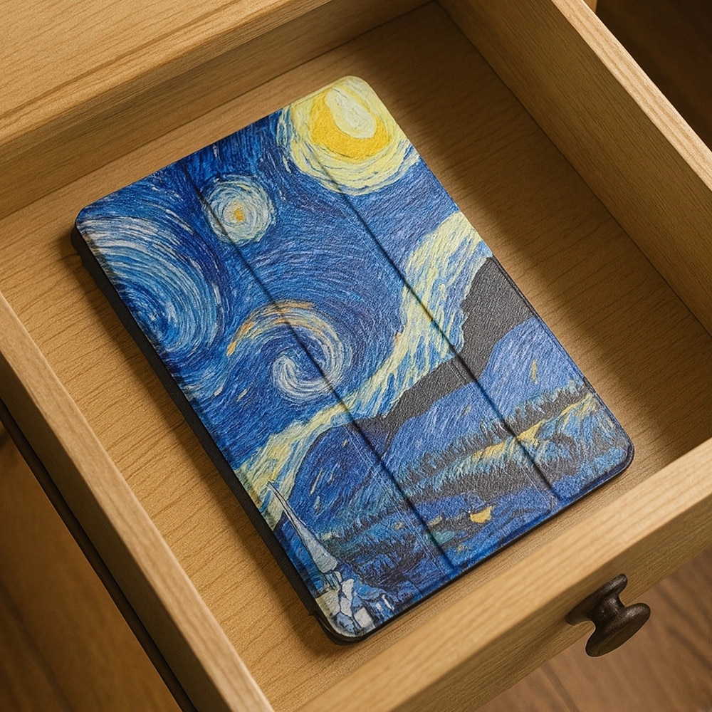 Husa tableta Strado, comapatibila cu Galaxy Tab S6 Lite 22/24, 10.4 inch, set cu functie de suport