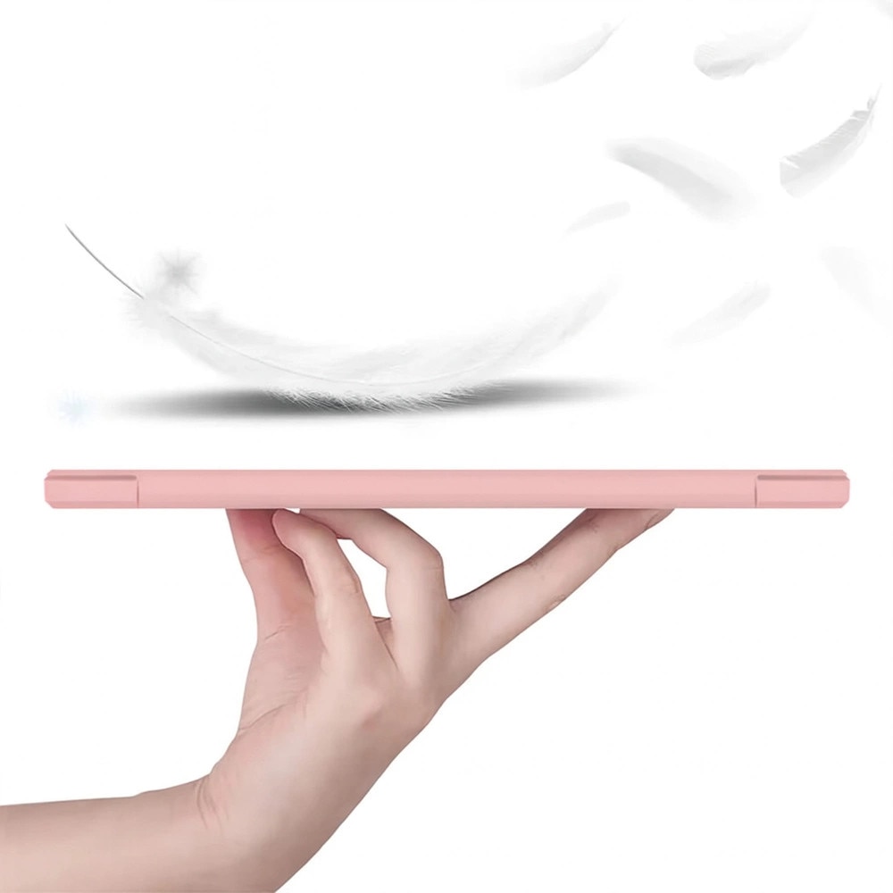 Husa pentru tableta, Strado, compatibila cu Lenovo K11 Plus TB352FU, roz, 11.45"