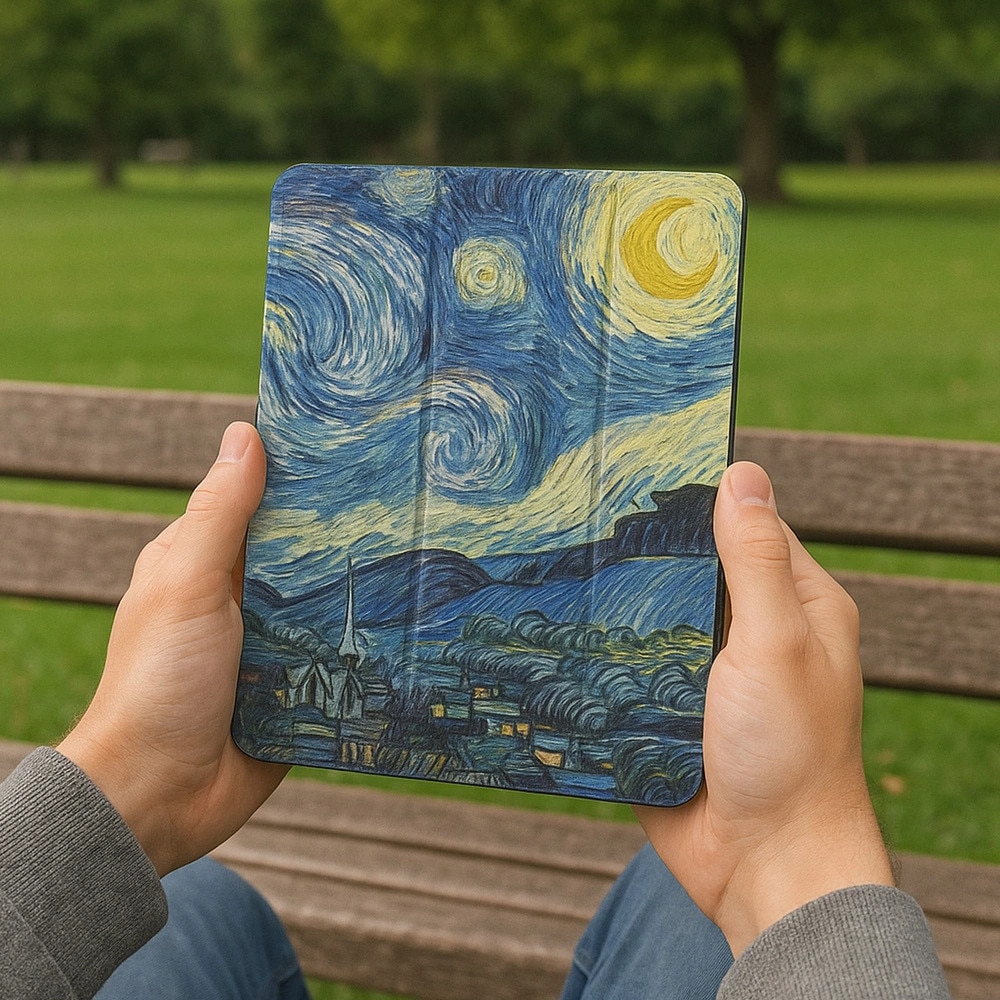 Husa tableta Strado, comapatibila cu Galaxy Tab S6 Lite 22/24, 10.4 inch, set cu functie de suport