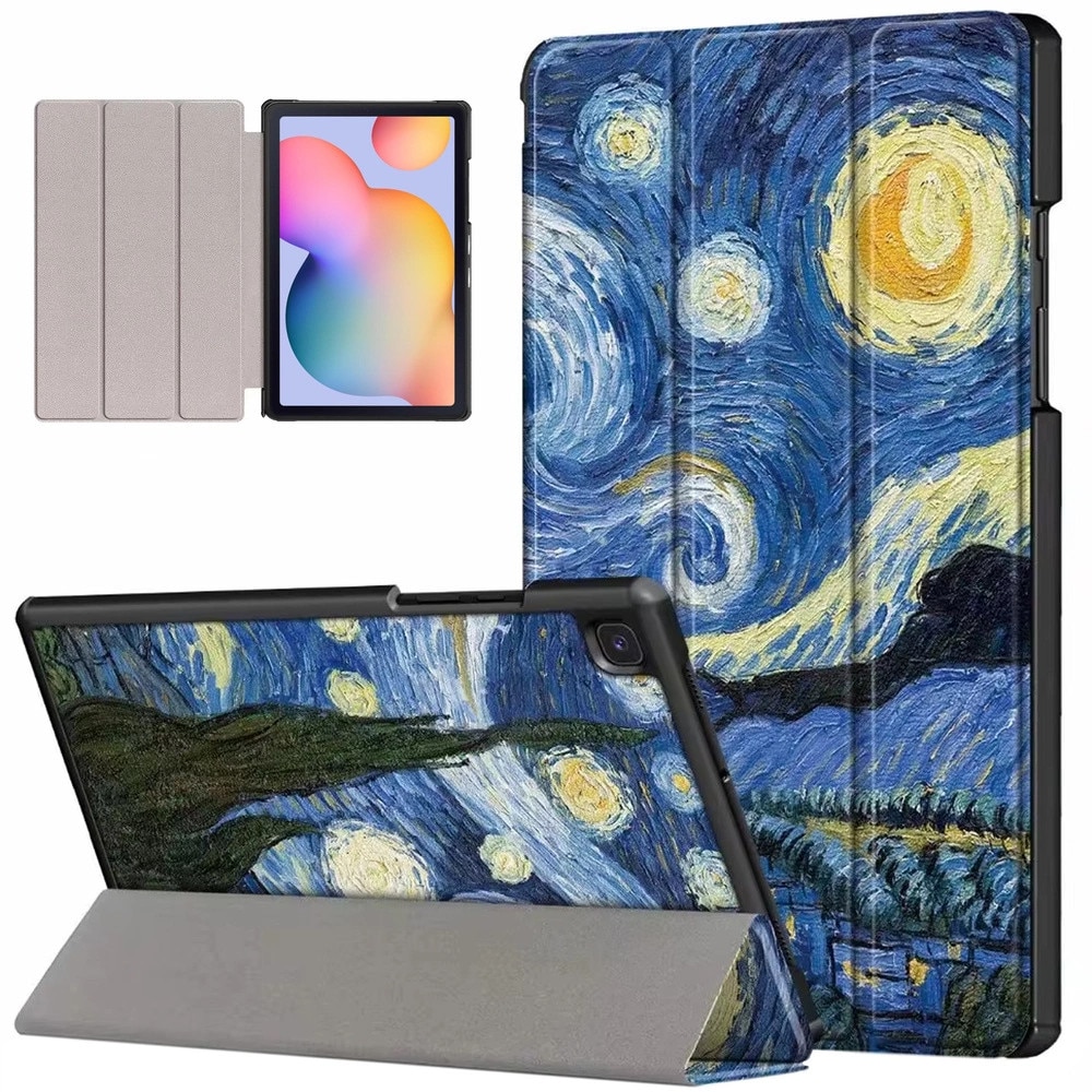 Husa tableta Strado, comapatibila cu Galaxy Tab S6 Lite 22/24, 10.4 inch, set cu functie de suport