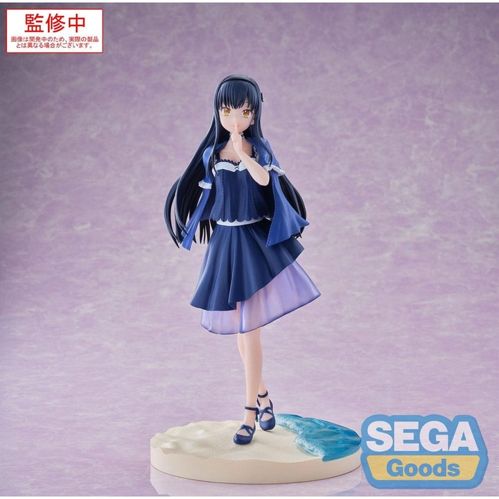 Фигурина PVC Kamome Kushima, SEGA, 17 см, многоцветна, комплект с основа и елегантна опаковка