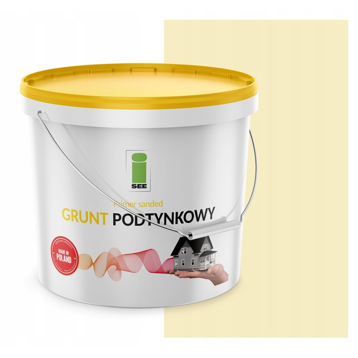 Grund pentru tencuiala siliconica, I SEE, galben deschis, 15kg