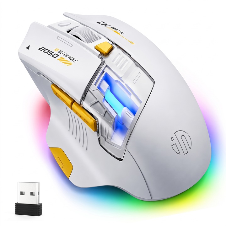 Mouse wireless Logitech M190, Mid Grey