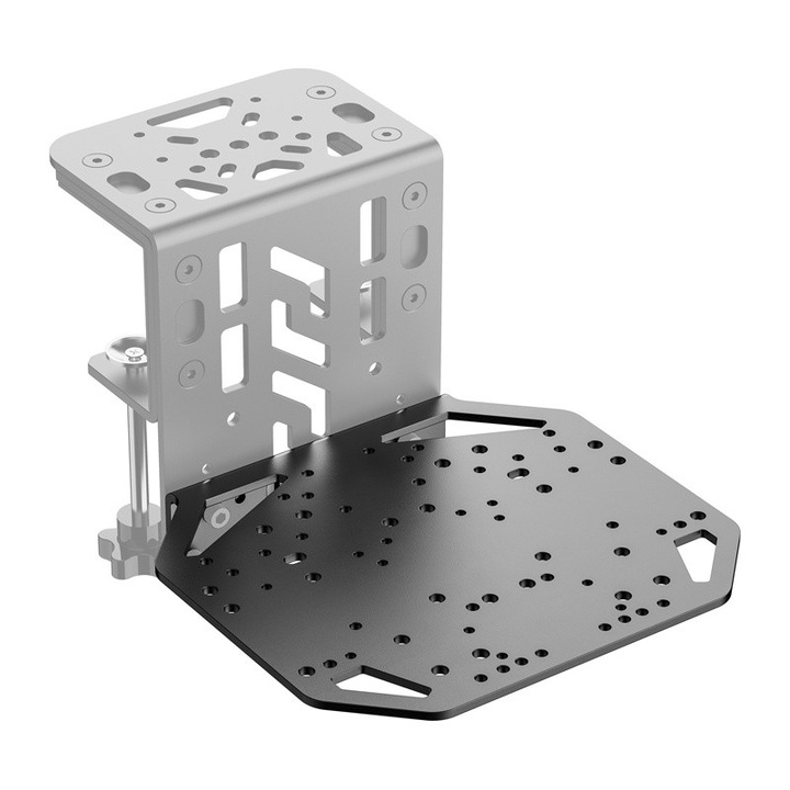 Placa montaj Moza Racing RS089, pentru simracing, ajustabila, 200x220x55mm, otel