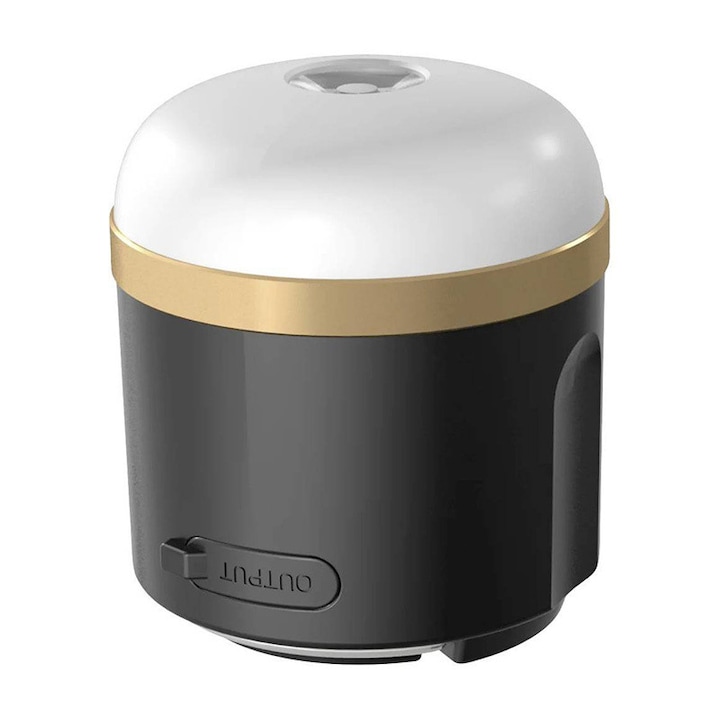 Къмпинг лампа EcoFlow, 5 режима, водоустойчива IP65, 7200 mAh, 78x67mm