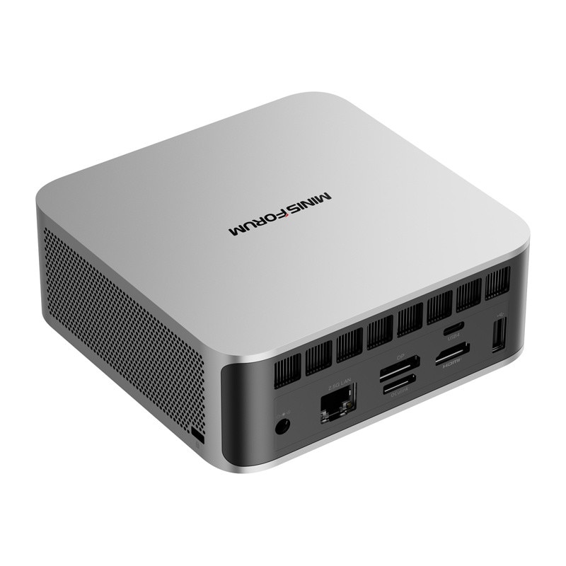 Mini PC Minis Forum X1-255, Ryzen 7 H255, Barebone, Silver - eMAG.ro