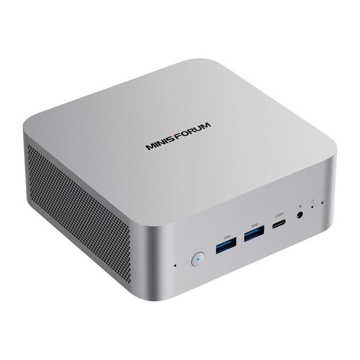 Mini PC Minis Forum X1-255, Ryzen 7 H255, Barebone, Silver