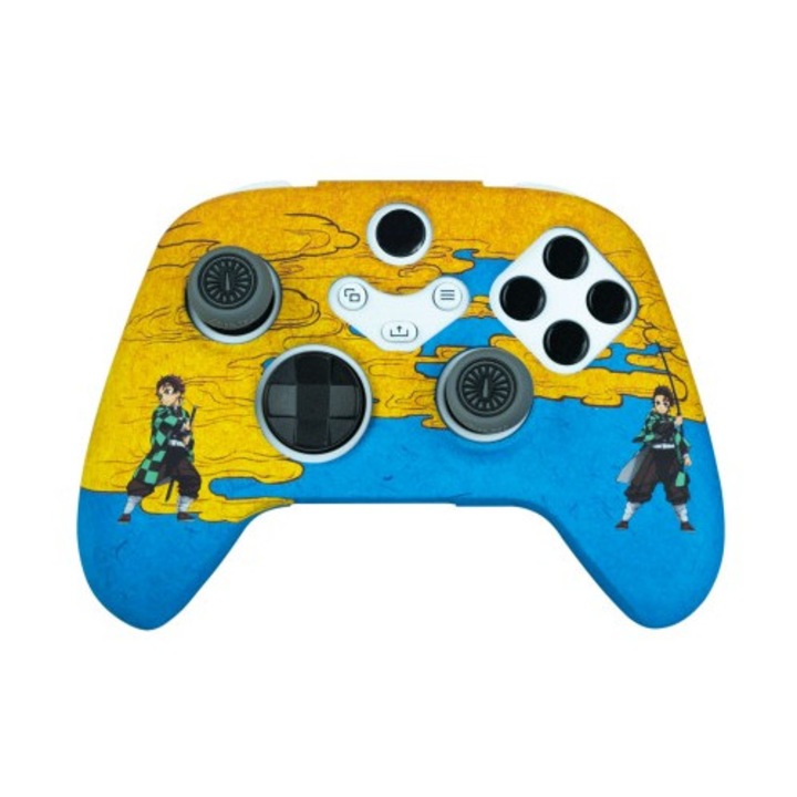 Carcasa de protectie pentru controller compatibil gamepad Xbox Series X si S, Demon Slayer