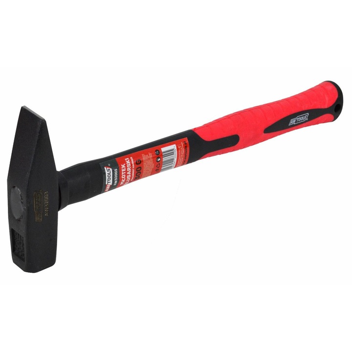 Ciocan Awtools 1,5 kg, 400mm, otel carbon, maner ergonomic din fibra de sticla