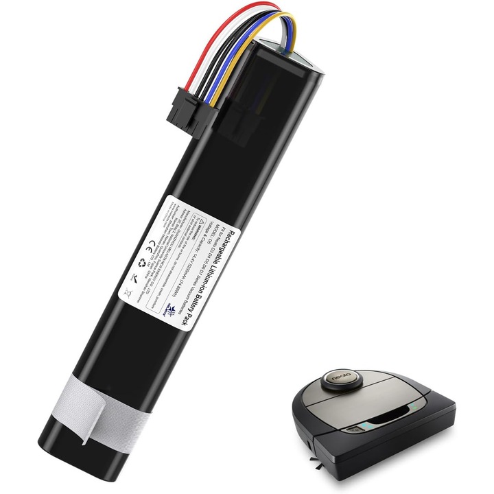 Батерия за прахосмукачка Neato, 14,4 V, 5200 mAh, Li-Ion, комплект за модели Botvac D3-D7