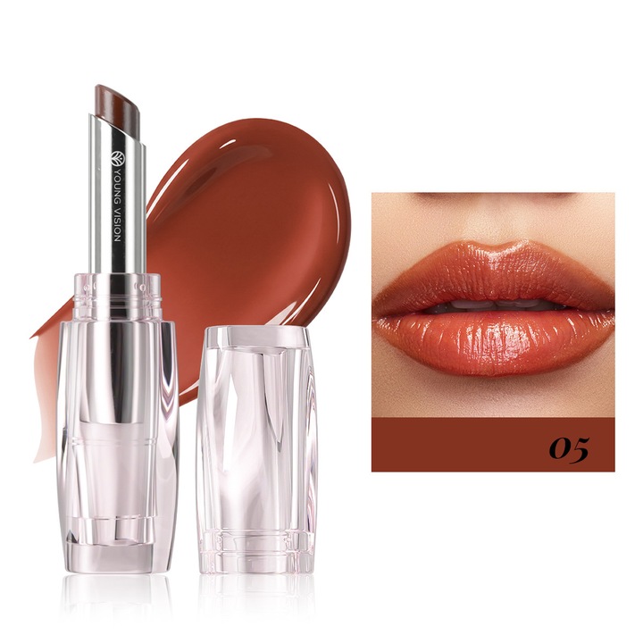 Balsam de buze colorant,YOUNG VISION, formula hidratanta, nuanta personalizata, transparenta