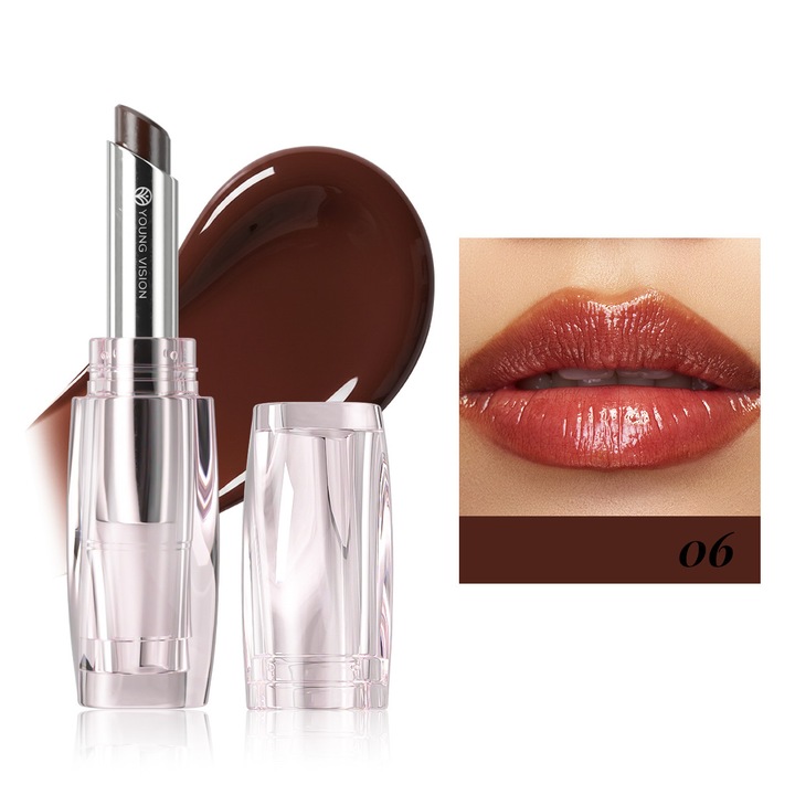 Balsam de buze YOUNG VISION schimbare culoare, hidratant, nuanta calda