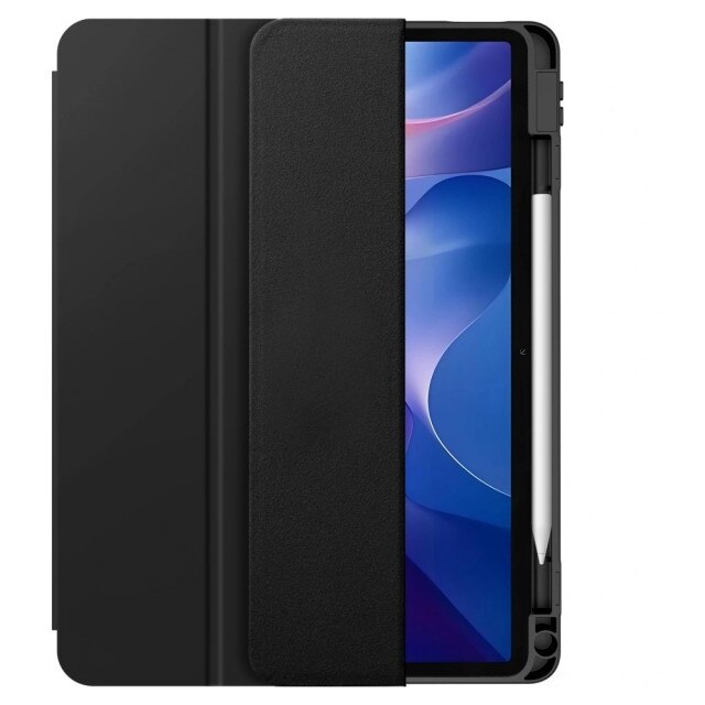 Husa Upzz® Tech Flex Pentru Samsung Galaxy Tab A11, 8,7 inch, Functie Stand, Inchidere Magnetica, Sky Blue