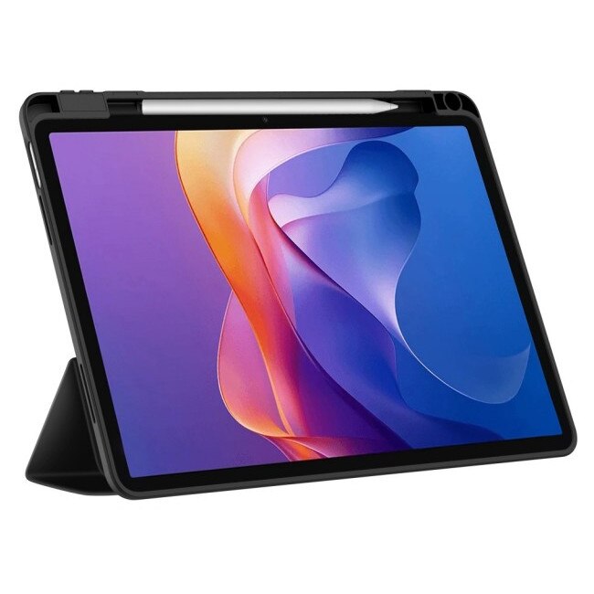 Husa Upzz® Tech Flex Pentru Samsung Galaxy Tab A11, 8,7 inch, Functie Stand, Inchidere Magnetica, Sky Blue