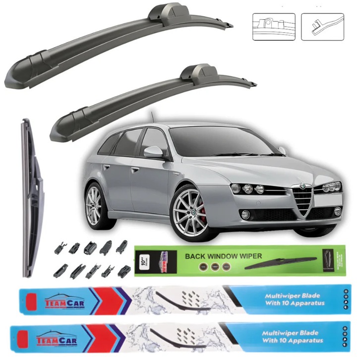 Stergatoare Alfa Romeo 159 (Sportwagon,939) 2006-2011 Set complet