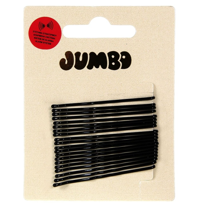 Agrafe de Par Negre 5cm - 20buc