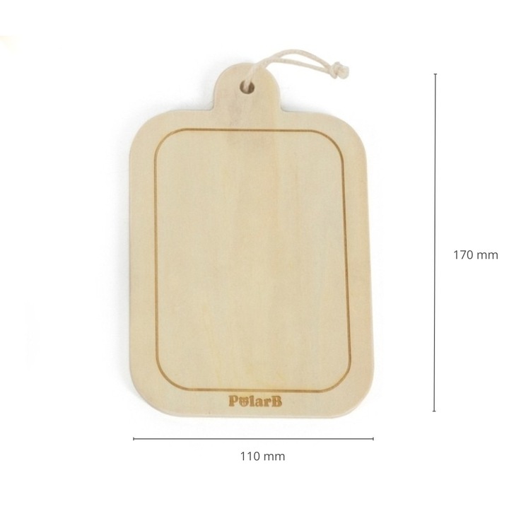 Viga PolarB vágókészlet, 8 darabos, fa, pasztell színek, 2 év+