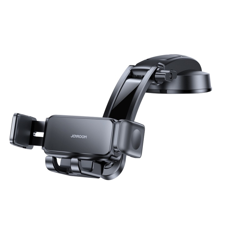 Suport telefon auto, Generic, JOYROOM JR-ZS283, telescopic, negru, 80x49x62mm