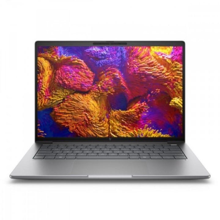 Laptop HP ZBook 8 G1ak, 14" WQXGA, AMD Ryzen™ AI 7 PRO 350 pana la 5 GHz, 32 GB RAM DDR5 5600, 1 TB SSD, AMD Radeon Graphics, Windows 11 Pro, Meteor Silver 1 TB
