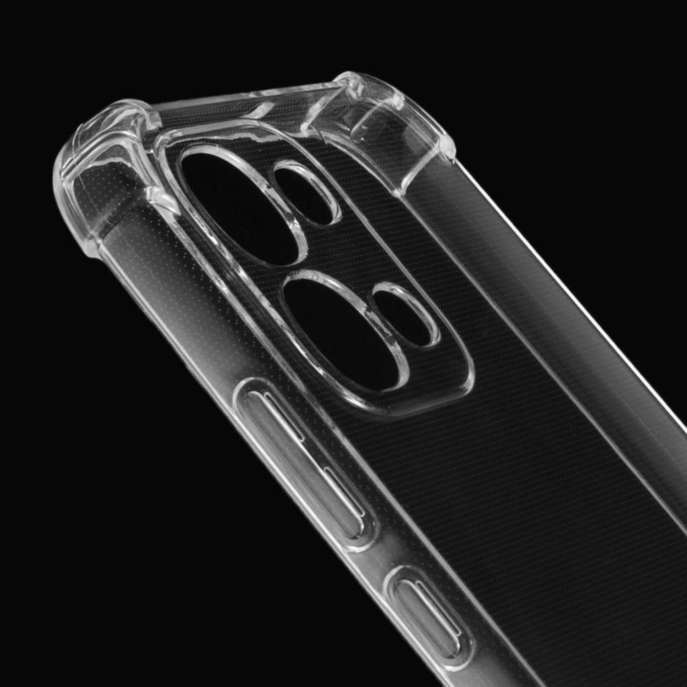 Husa antisoc pentru Oppo A6 Pro 4G / A6 Pro 5G, Accesorio Shockproof Silicone, Transparenta