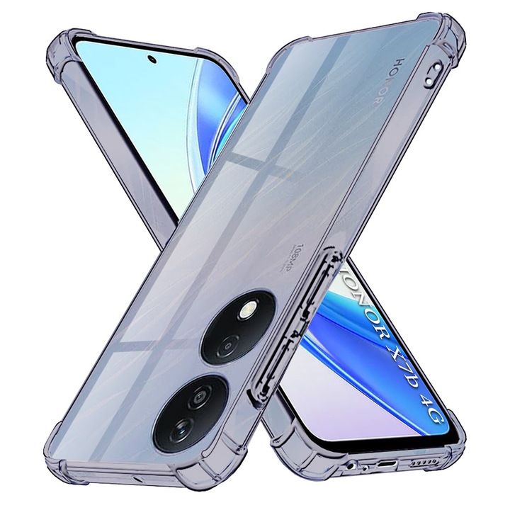 Carcasa de protectie pentru Honor X7b / Honor 90 Smart / Honor X7b 5G, fumuriu