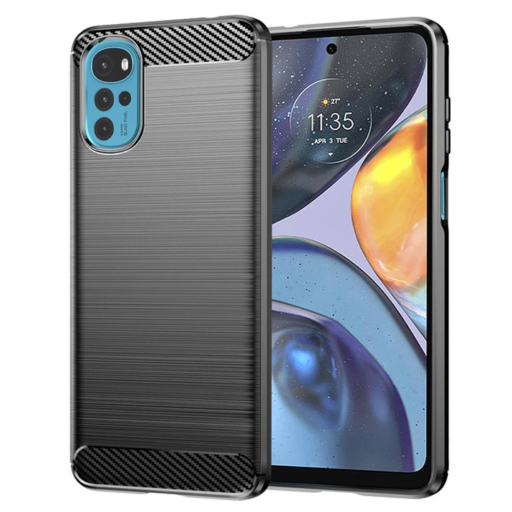 Carcasa de protectie pentru Motorola Moto G22, negru