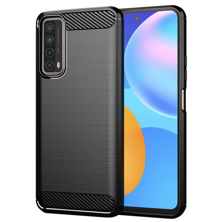 Carcasa de protectie pentru Huawei P Smart 2021, negru