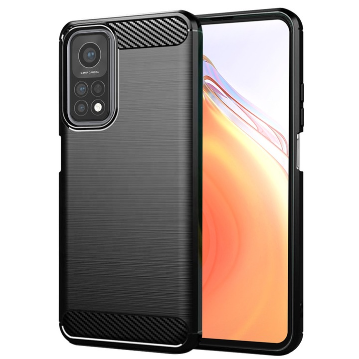 Защитен калъф, съвместим с Xiaomi Mi 10T 5G / Mi 10T Pro 5G, Tim, черен