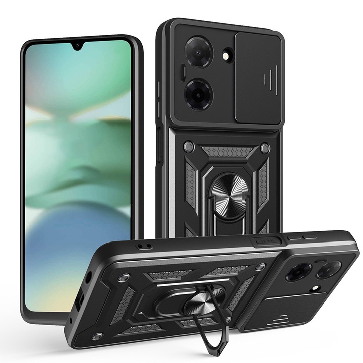 Husa pentru Xiaomi Redmi A5 4G (Standard) cu protectie camera, Accesorio CamShield Series, Black