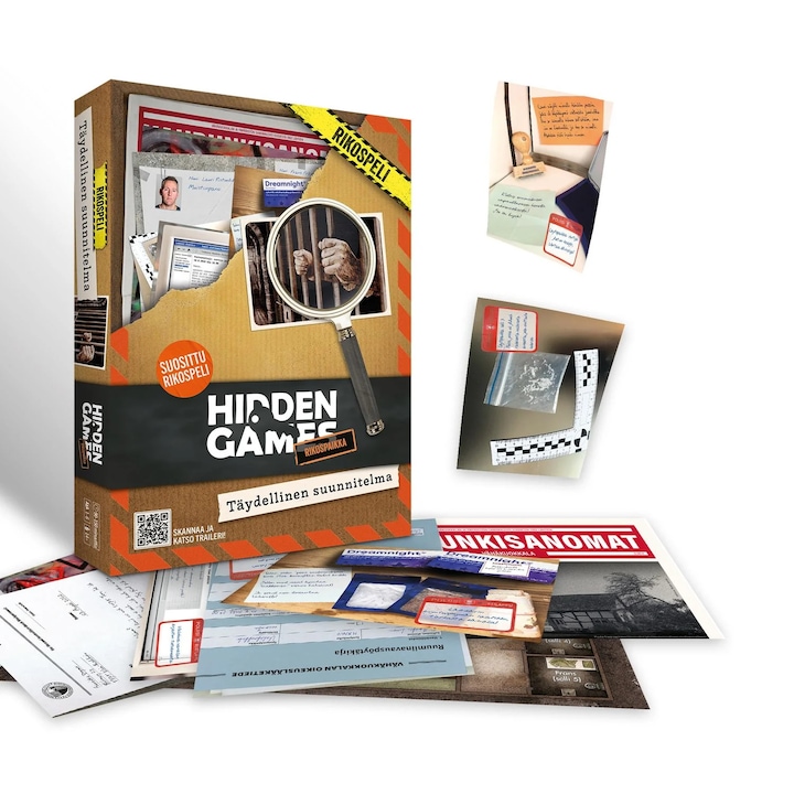 Bűnügyi Helyszín Játék: A Tökéletes Terv, 1-6 Játékos, 14+