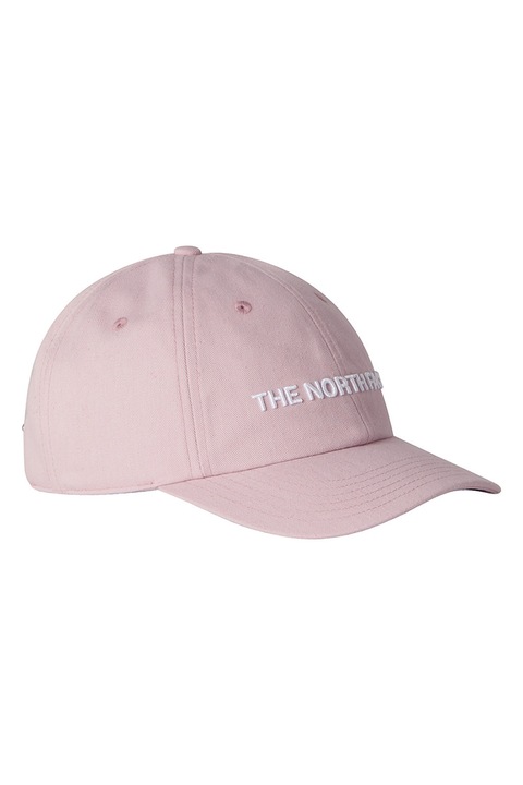 The North Face, Sapca baseball unisex cu broderie logo Roomy, Roz prafuit