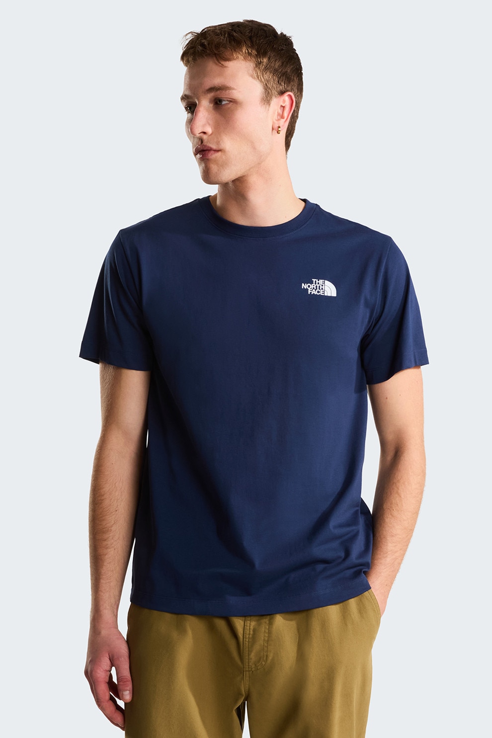 The North Face, Tricou regular fit cu imprimeu logo pe piept Evolution Box, Bleumarin, L