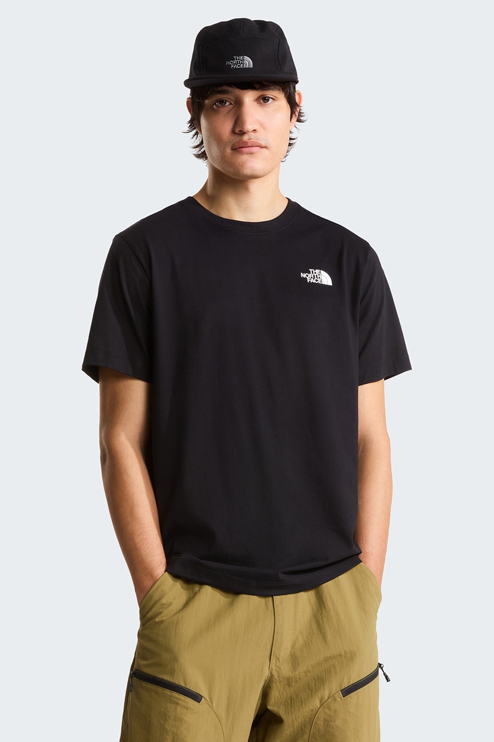 The North Face, Tricou regular fit cu imprimeu logo pe piept Evolution Box, Alb, Negru, 2XL
