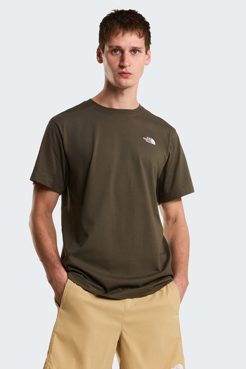 The North Face, Evolution póló logós részlettel, Olívazöld