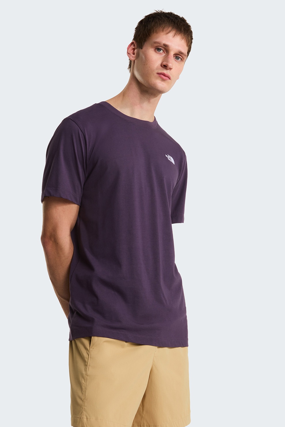 The North Face, Tricou din bumbac cu logo Evolution, Violet, S