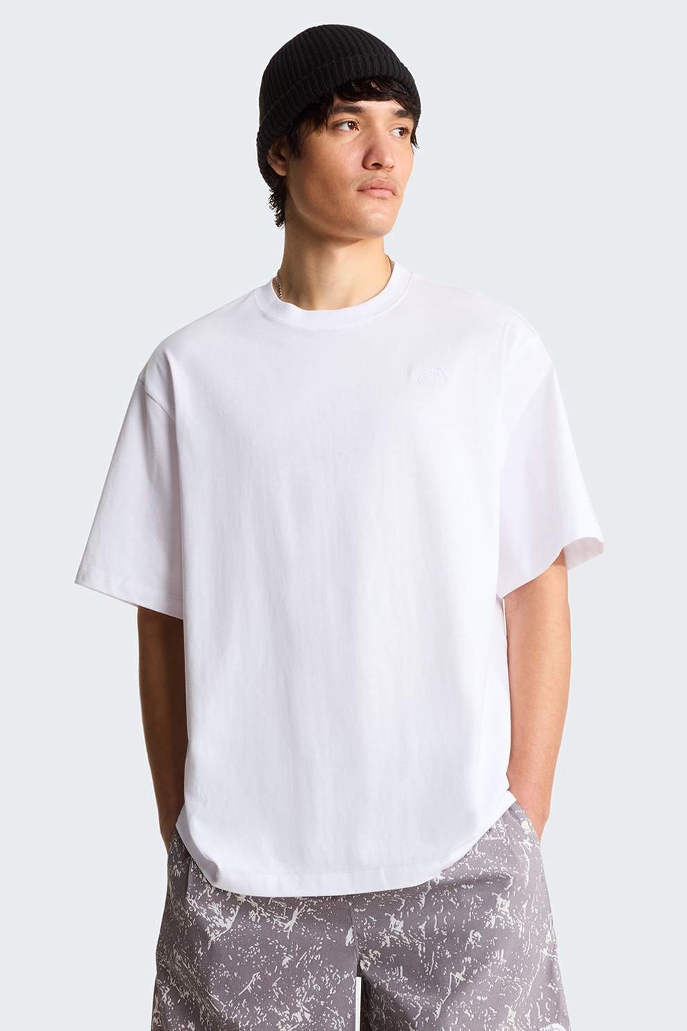 The North Face, Tricou supradimensionat Essential Dome, Alb, XL