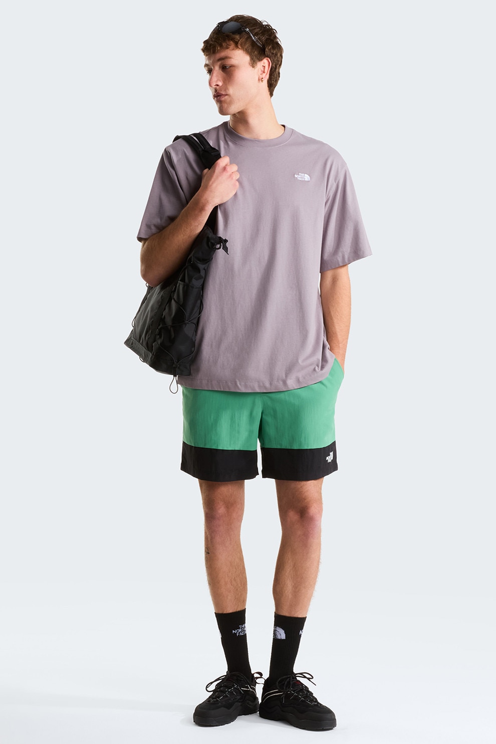 The North Face, Tricou supradimensionat Essential Dome, Liliac prafuit, L