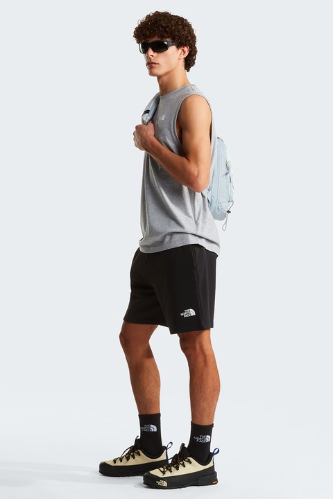 The North Face, Топ Evolution Dome с лого, Светло сив