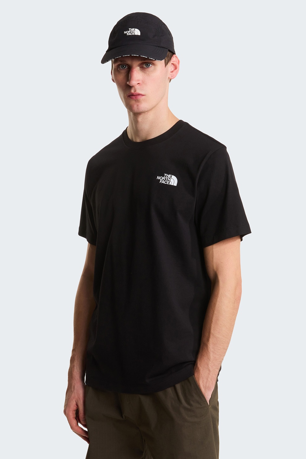 The North Face,Tricou din bumbac North Faces, Alb, Negru, Albastru royal, S