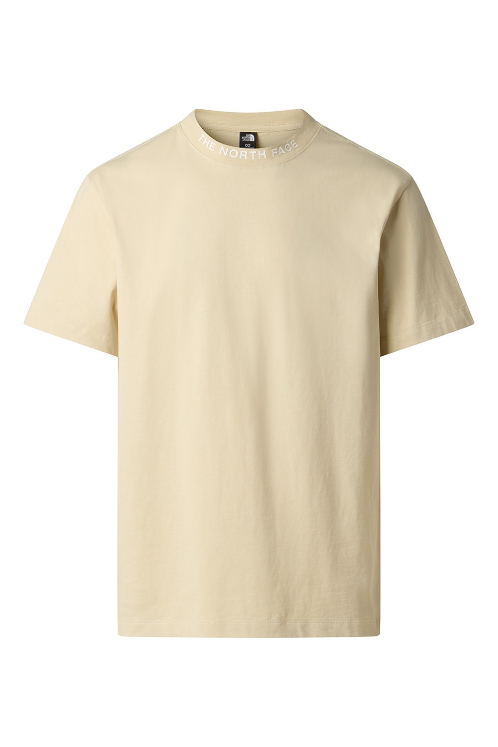 The North Face, Tricou lejer din bumbac Zumu, Alb, Bej, Gri, L