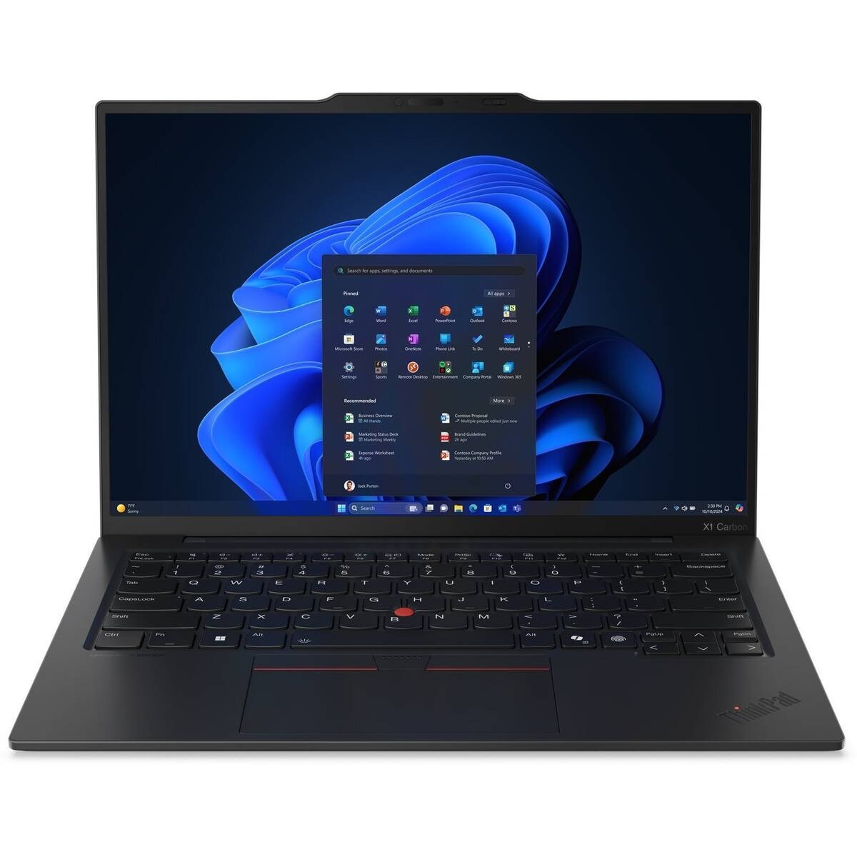 Laptop Lenovo ThinkPad X1 Carbon Gen 13 Aura Edition WUXGA 14 inch Intel Core Ultra 7 258V 32GB 512GB SSD Windows 11 Pro Black