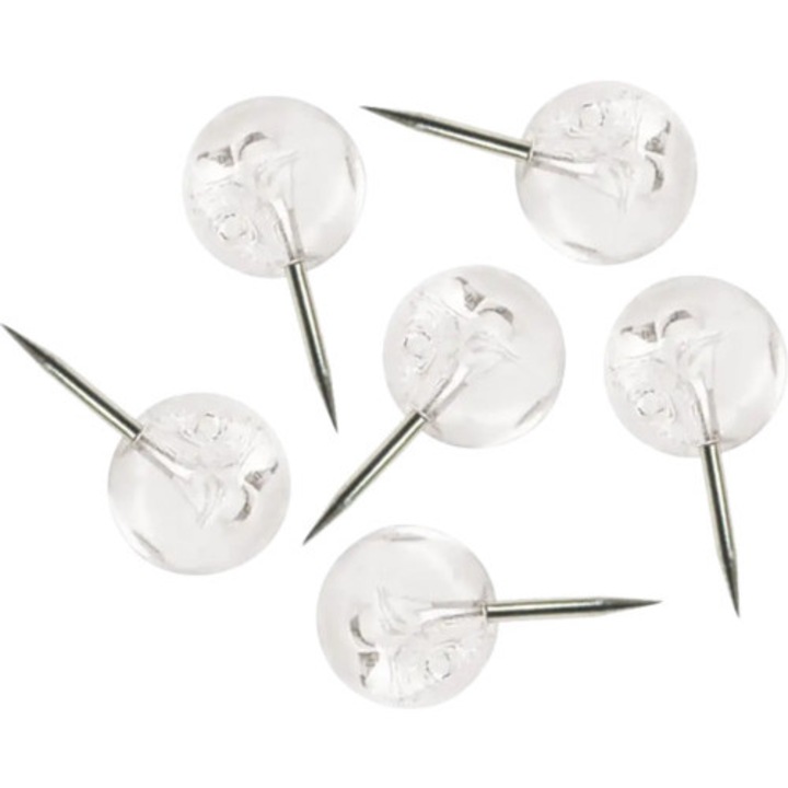 Set 50 piuneze Bi-Office transparente