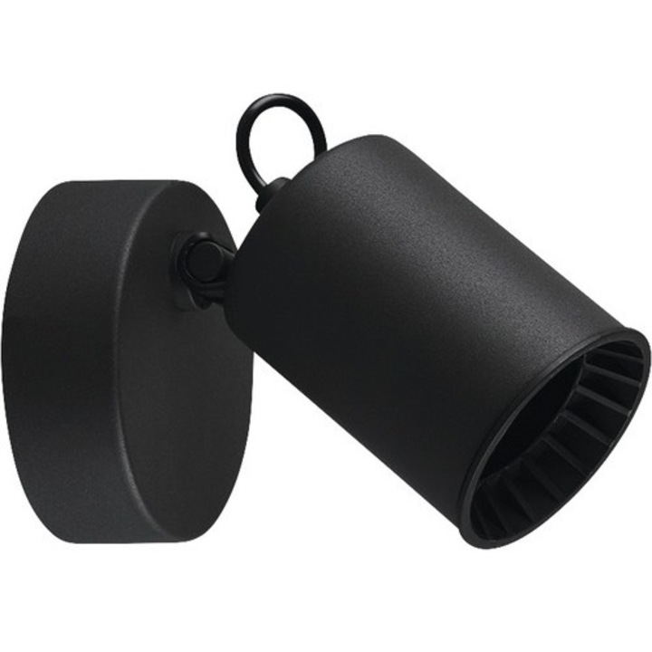 Spot aplicat Trio Pago GU10 max. 1x35W, negru mat