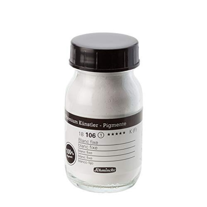 Pigment pur 100 ml - Schmincke, 017789 Blanc fixe 100 ml 18106055 - Schmincke