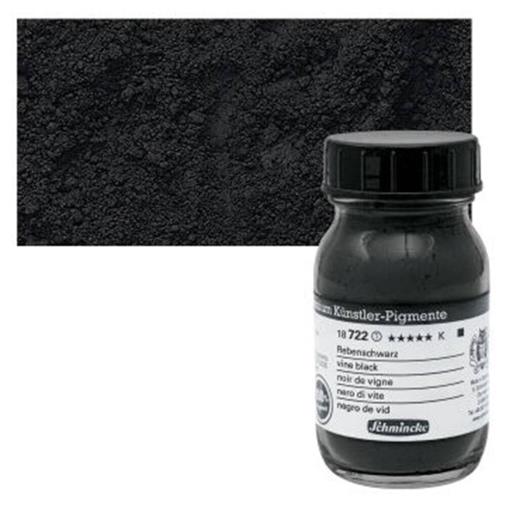 Pigment pur 100 ml - Schmincke, 018977 Vine black 100 ml 18722055 - Schmincke