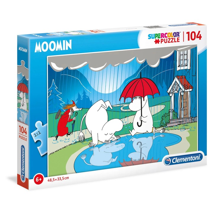 Moomin puzzle 104 darabos, 6 éves kortól