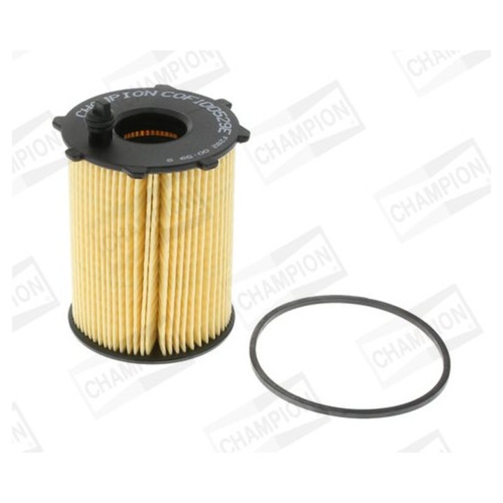 Filtru ulei Champion COF100529E, compatibil cu Peugeot, Citroen, Ford, 1.4-1.6HDI, 2001-2023