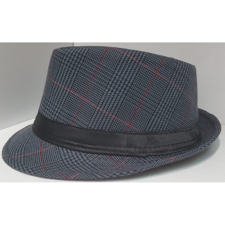 Palarie din fetru pentru bărbați, Luk, set de 10 bucăți, model cu bor mic, universal