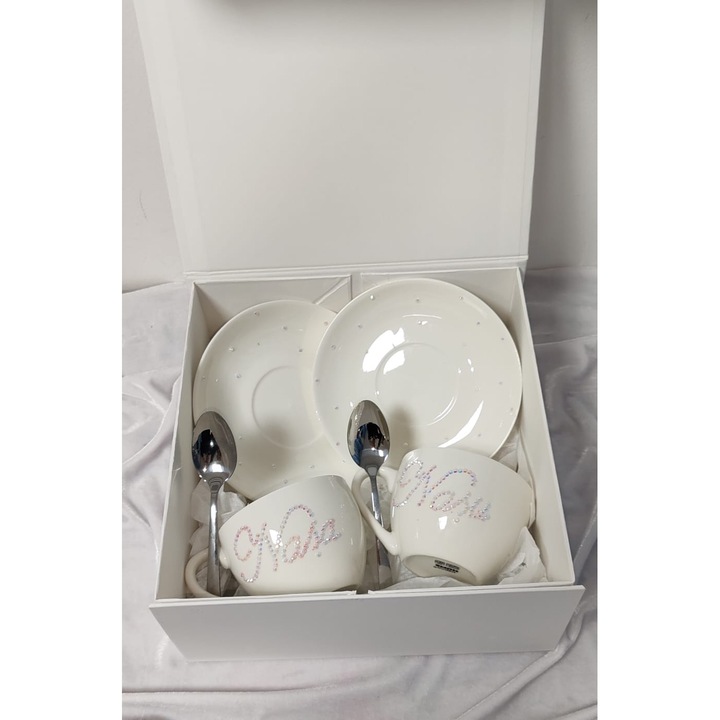 Set Nasi de Poveste – cesti personalizate cu pietricele